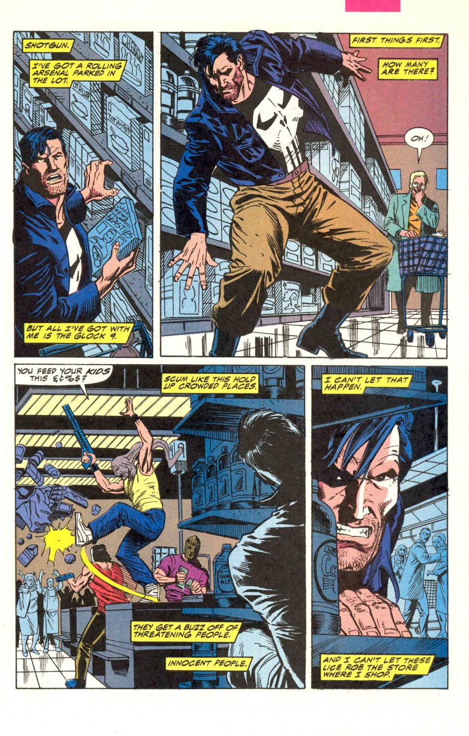 Read online The Punisher (1987) comic -  Issue #63 - The Big Check-Out - 8