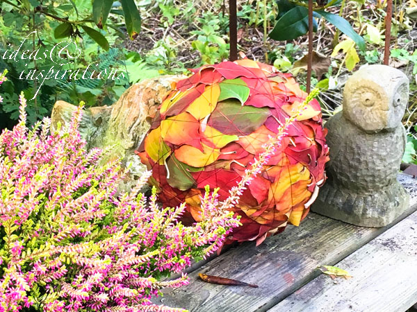 herbstliche Gartendekoration * fall garden decoration