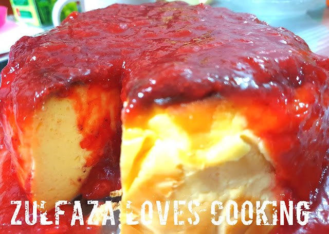 ZULFAZA LOVES COOKING: Basque Burnt Cheesecake (BBCC)