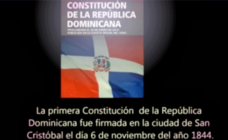 LA CONSTITUCIÓN DOMINICANA