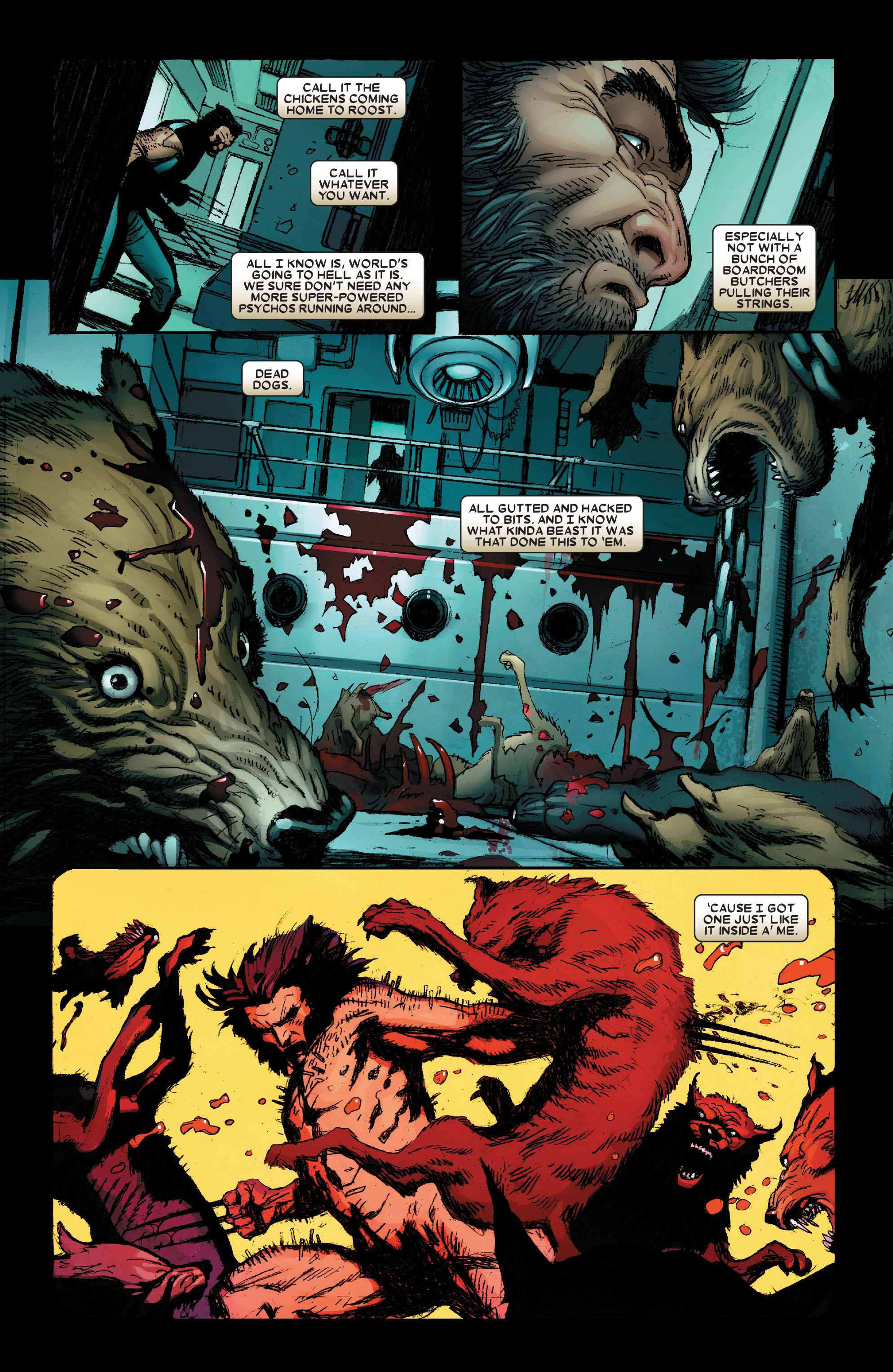 Read online Wolverine: Weapon X comic -  Issue #1 - 22