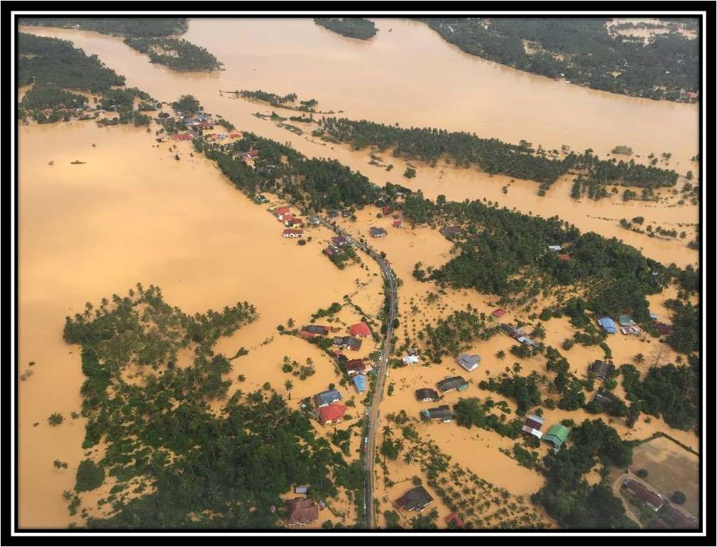 Misi bantuan Bencana Banjir 3hb Januari 2015.