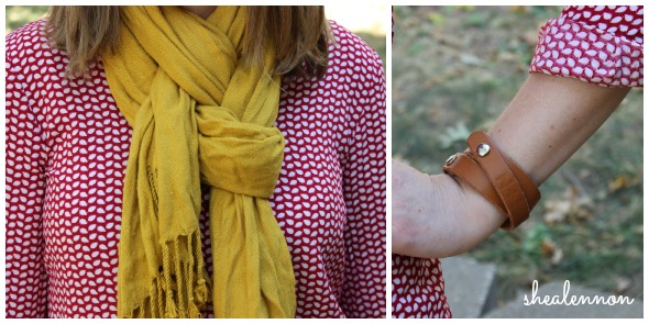 red print with mustard yellow | www.shealennon.com