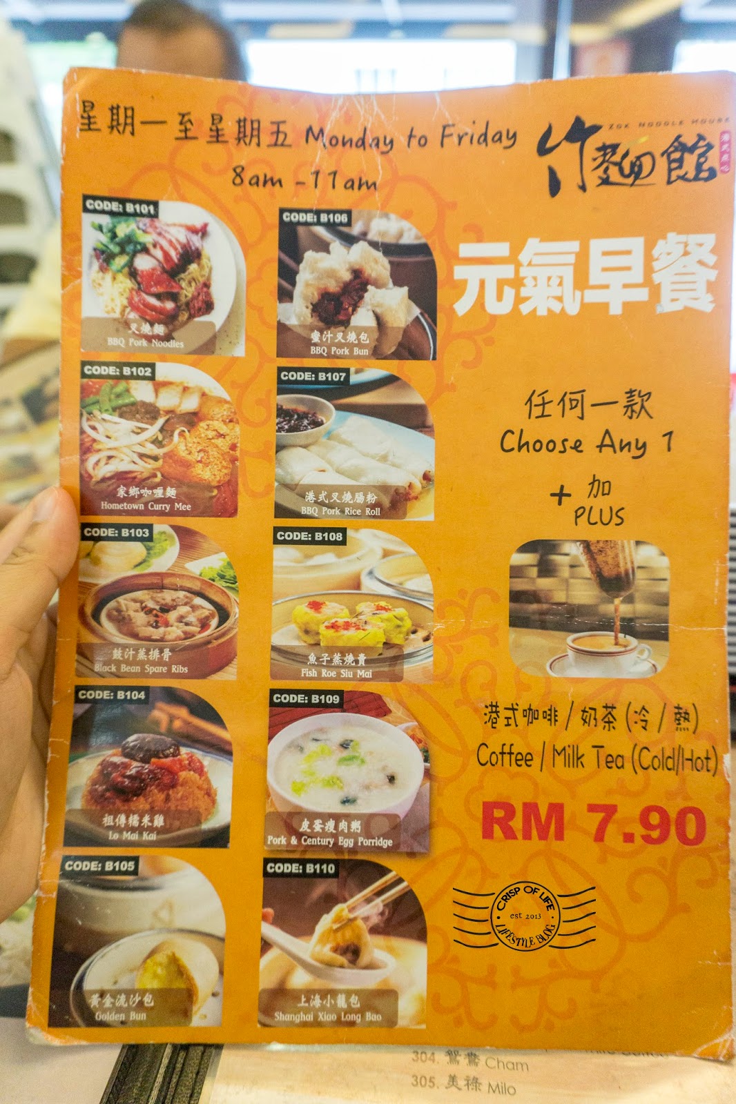 Zok Noodle House Setia Alam, Selangor Crisp of Life