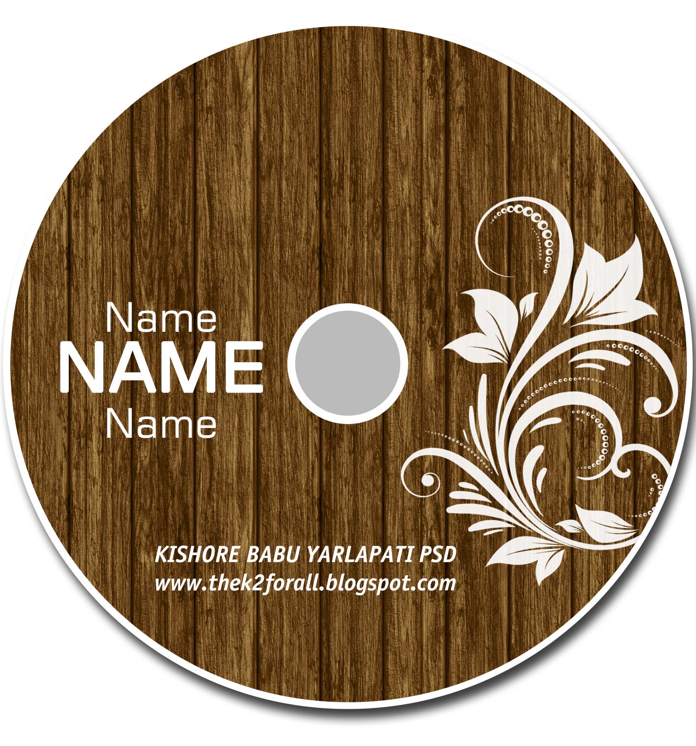 cd cover design template free download
