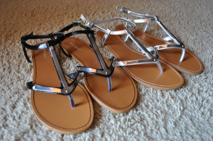 urbanog metal shield sandals, shoes, black, silver