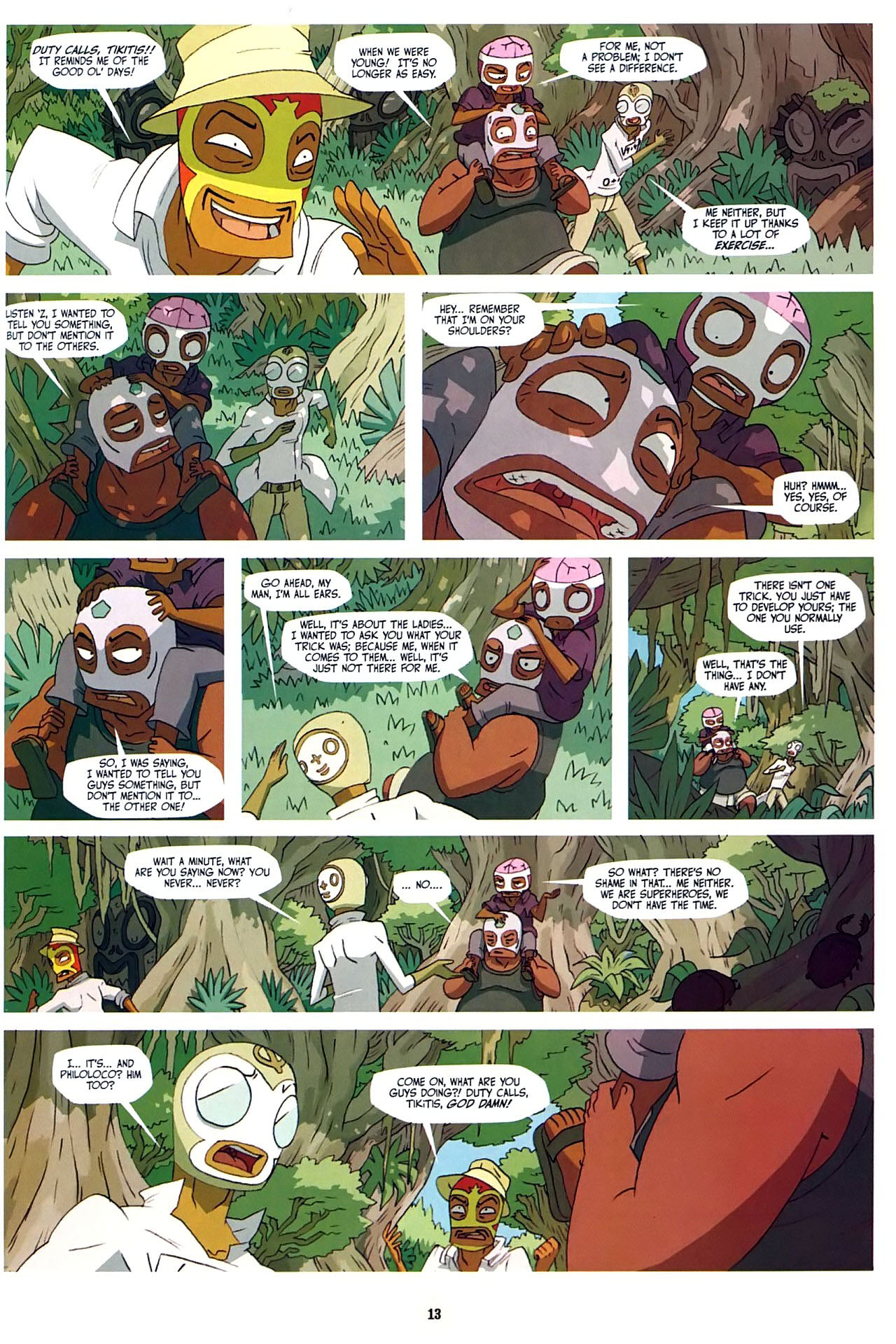 Read online Lucha Libre comic -  Issue #4 - 15