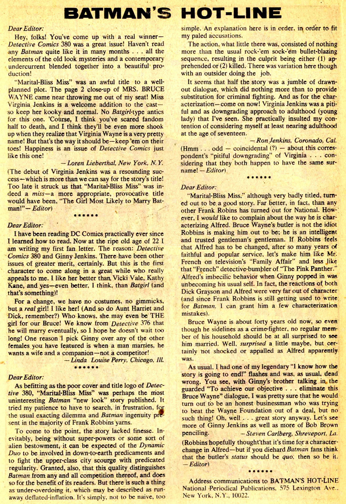 Detective Comics (1937) 384 Page 19