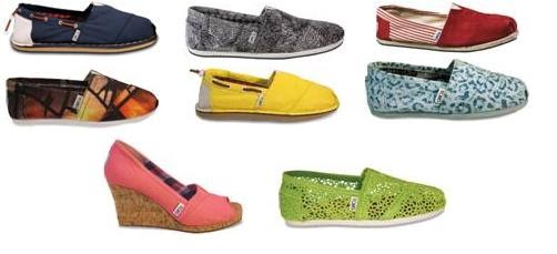 Fabulous Find: TOMS Summer Shoe Styles