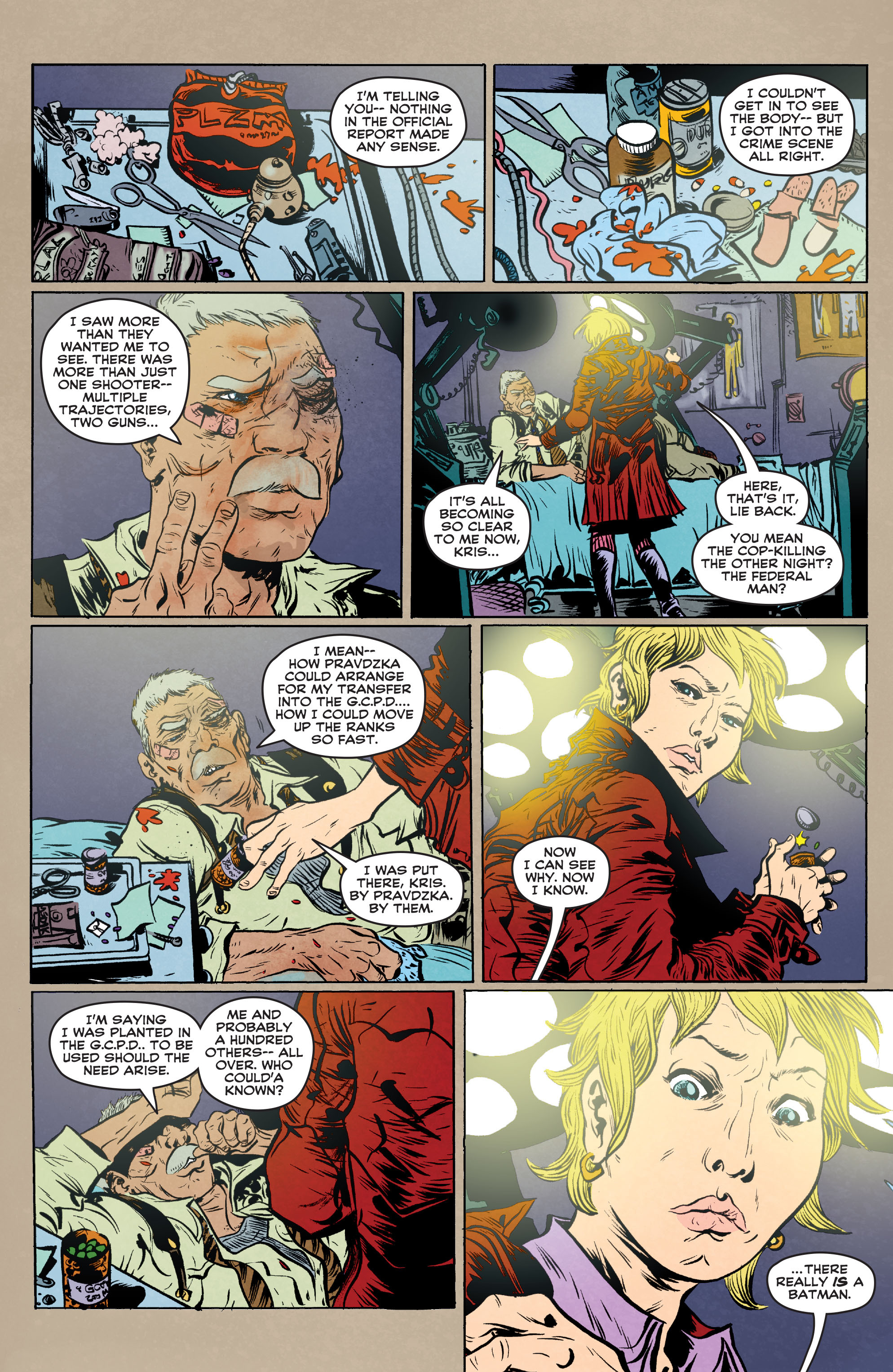 Read online Batman: Year 100 comic -  Issue #3 - 21