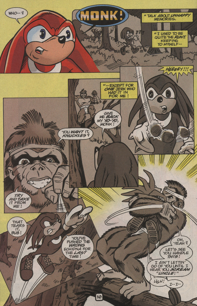 Read online Knuckles the Echidna comic -  Issue #30 - 14