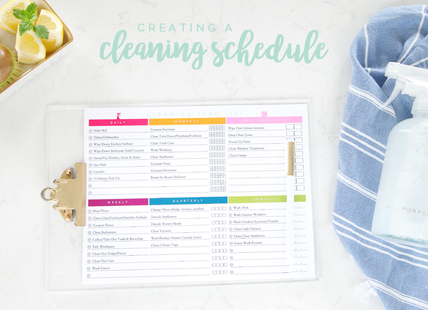 How to Put Together an Organized Cleaning Caddy - Mom 4 Real