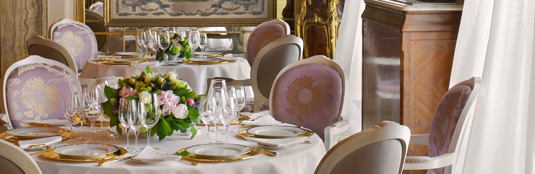 Le Louis XV Restaurant at Hotel Paris in Monaco - found on Hello Lovely Studio