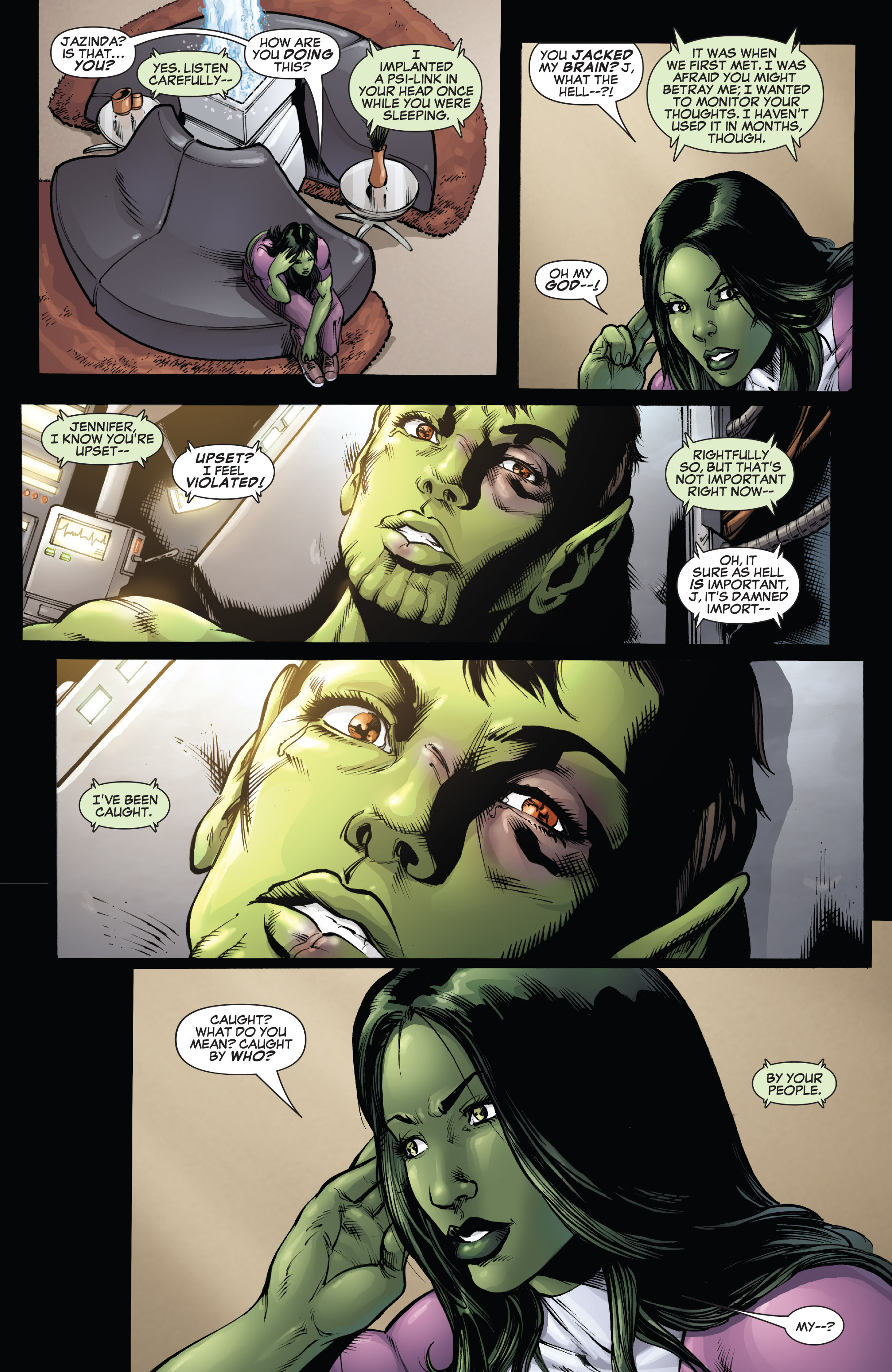 Read online She-Hulk (2005) comic -  Issue #38 - 6