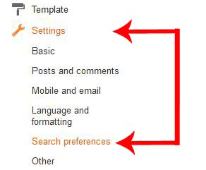 Blogger Custom Robots Header Tags