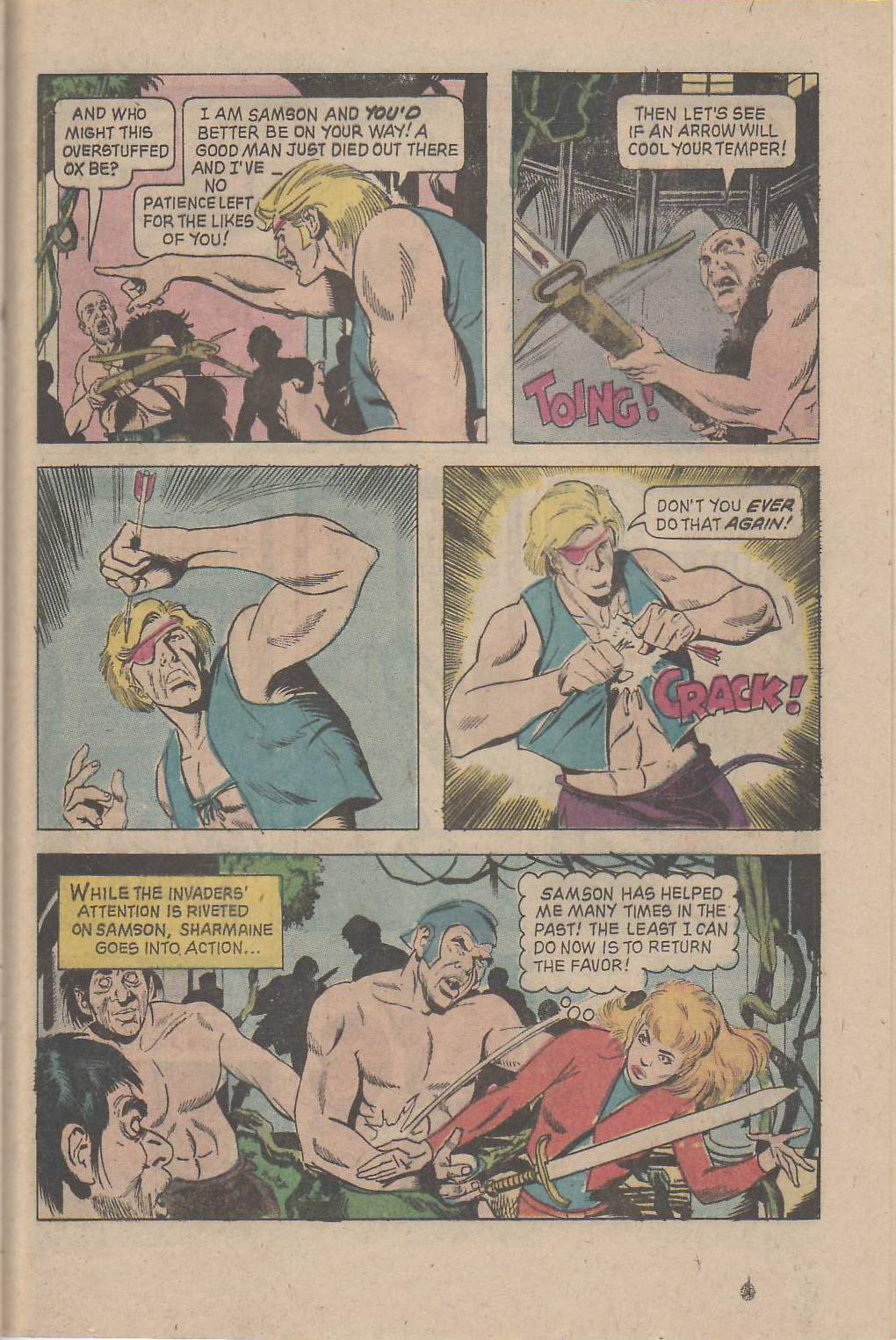 Read online Mighty Samson (1964) comic -  Issue #23 - 21