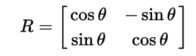 P-Touch fun: Simple rotation matrix in Libreoffice Calc