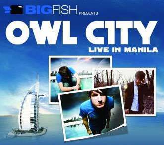 Owl City Live in Manila 2011 Ticket Prices, Owl City Live in Manila 2011 poster, image, picture, photo, billboard, promo