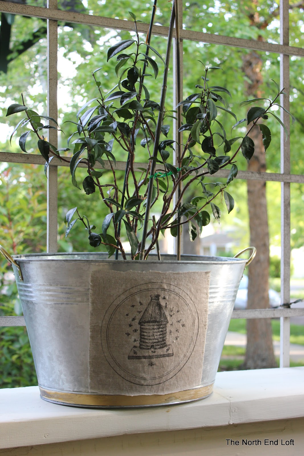 The North End Loft French Flower Pots