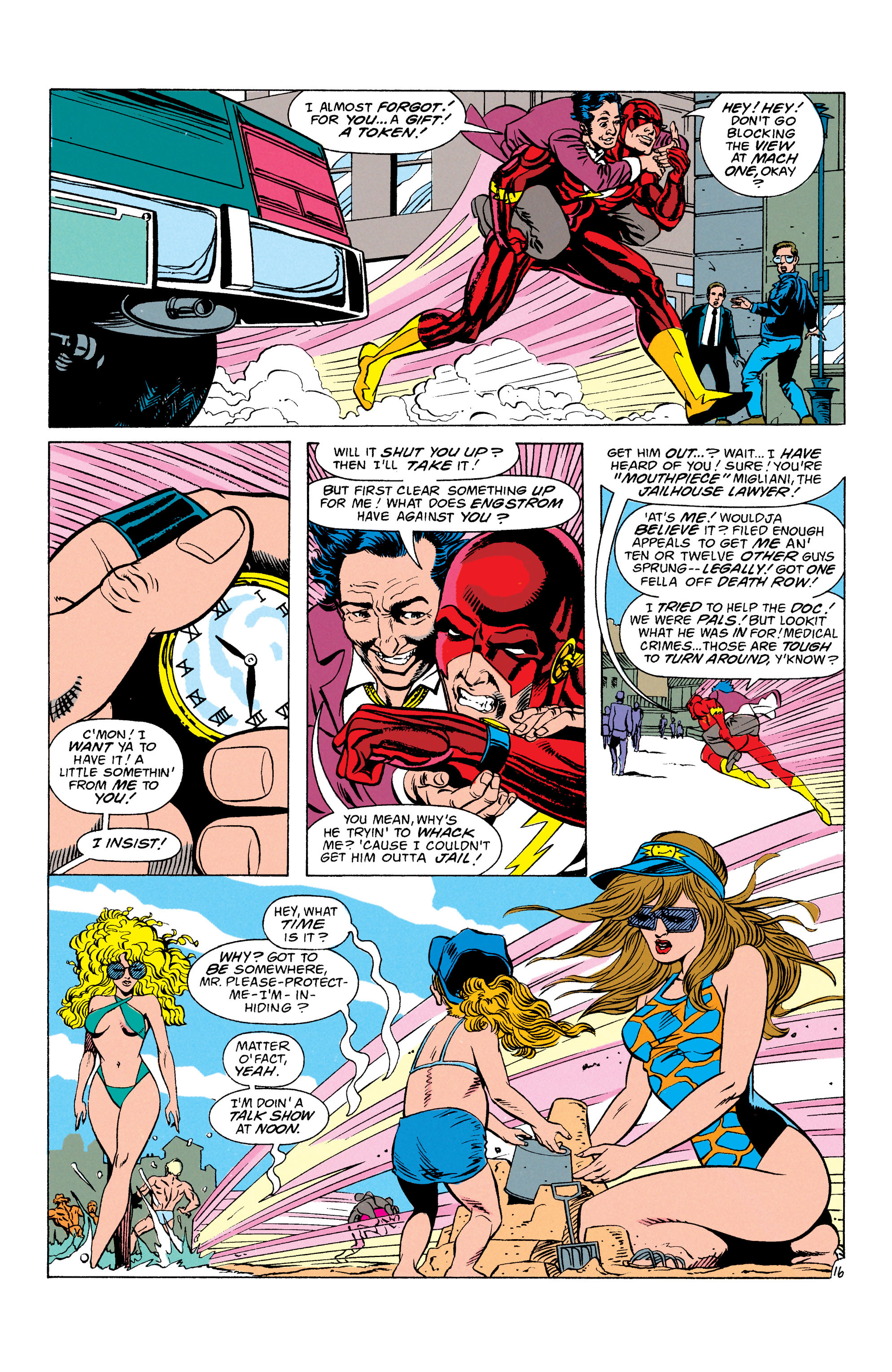 Read online The Flash (1987) comic -  Issue #71 - 17