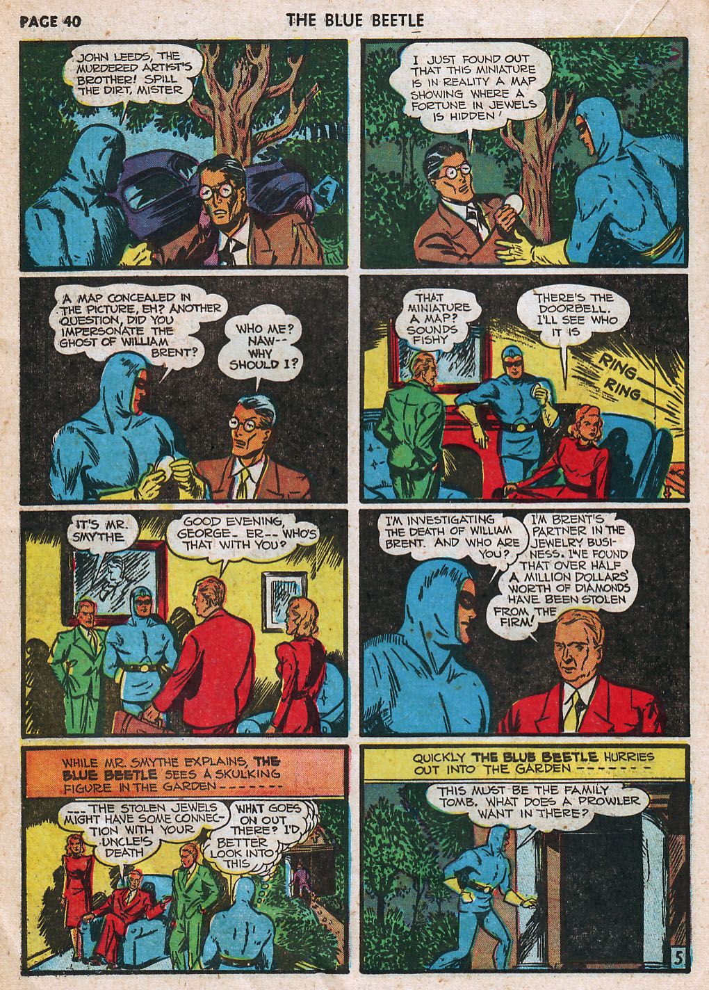 Read online The Blue Beetle comic -  Issue #8 - 41