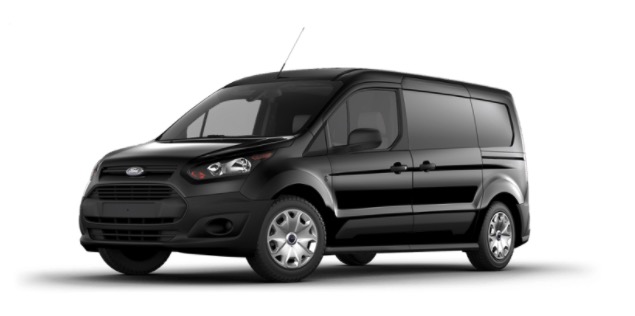 Transit Connect 2017 Ford Transit Connect black van
