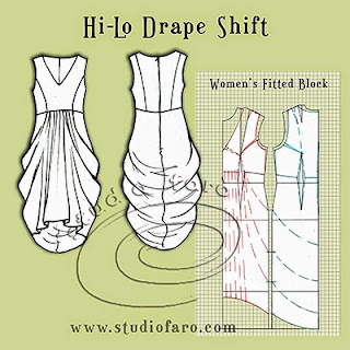 well-suited: Pattern Puzzle - Hi-Lo Drape Shift