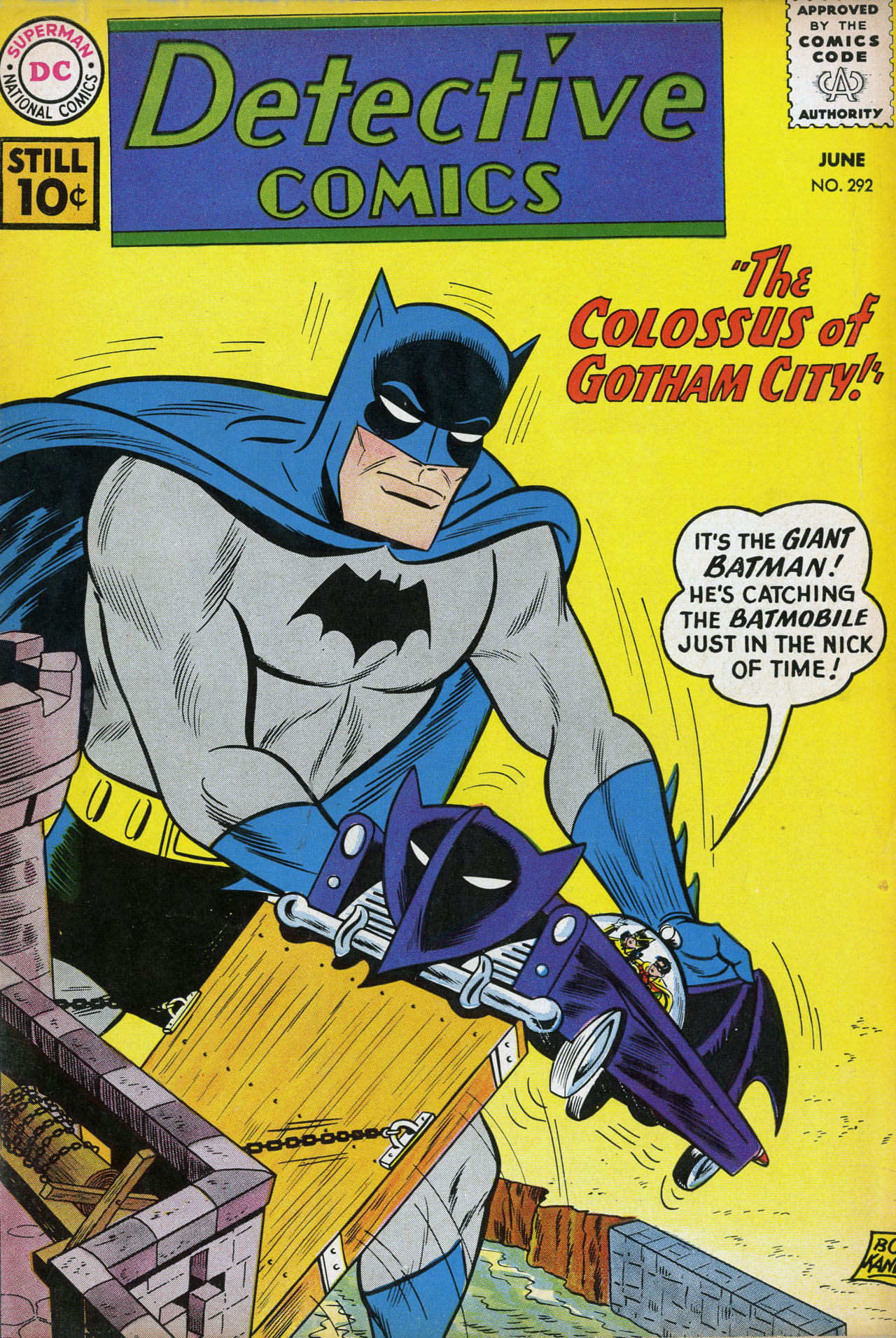 Detective Comics (1937) issue 292 - Page 1