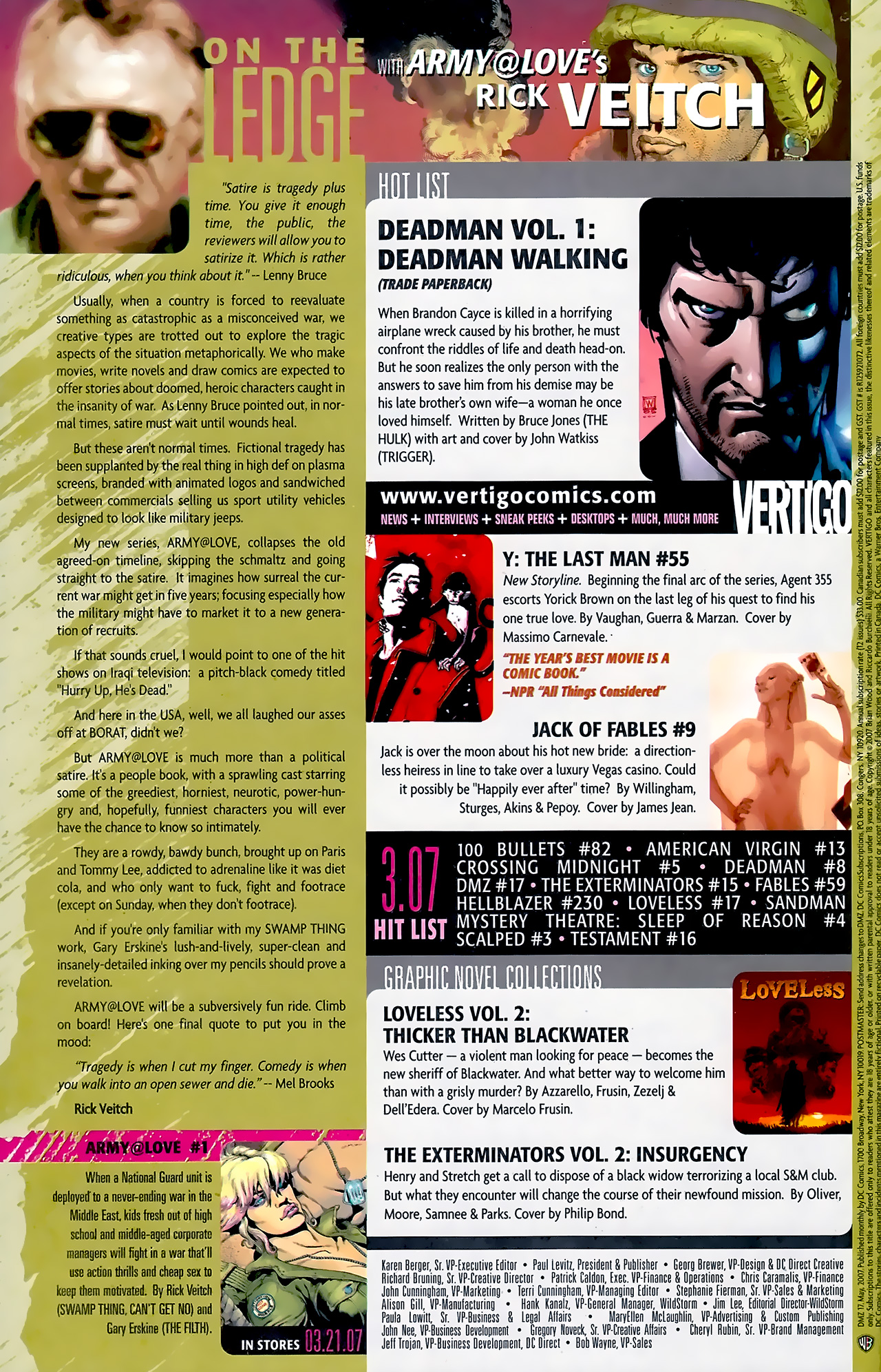 Read online DMZ (2006) comic -  Issue #17 - 22