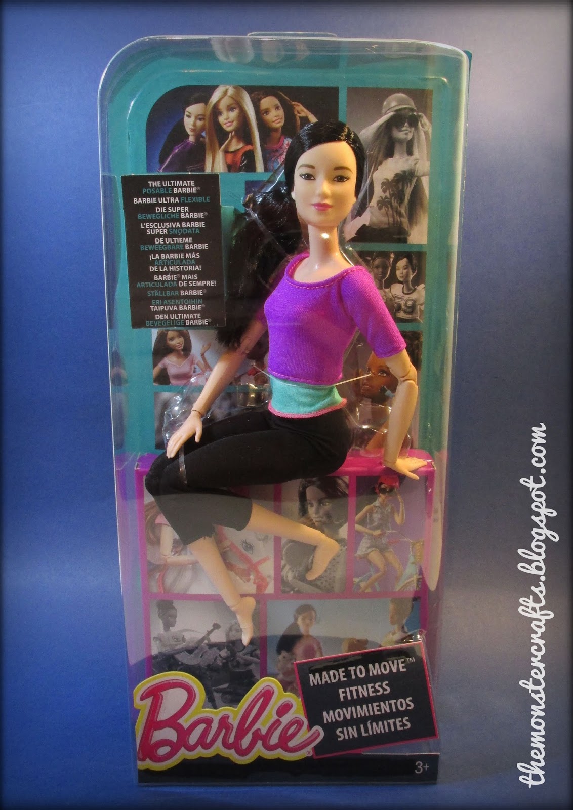 Doll review: Barbie Made to Move Purple Top