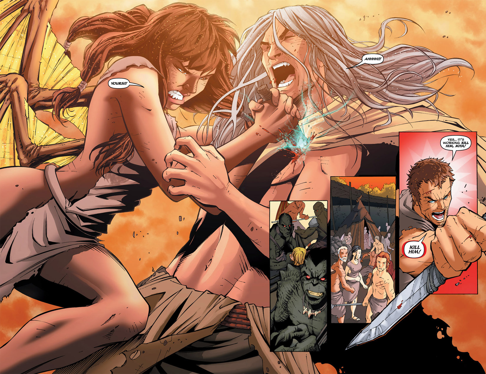 Read online Michael Turner's Soulfire: Chaos Reign comic -  Issue #3 - 15