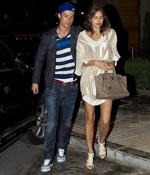 ALL HOLLYWOOD CELEBRITIES: Irina Shayk With Her Boyfriend Cristiano