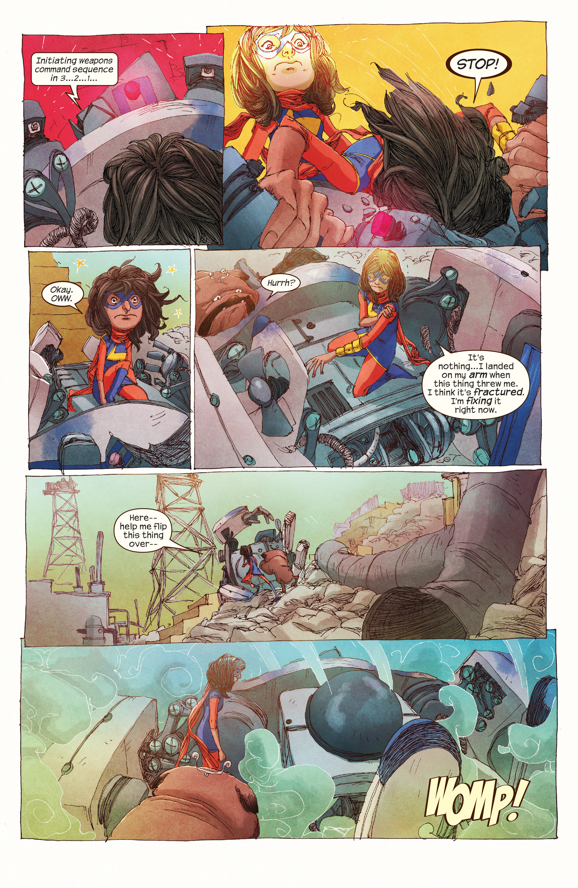 Read online Ms. Marvel (2014) comic -  Issue #8 - 14