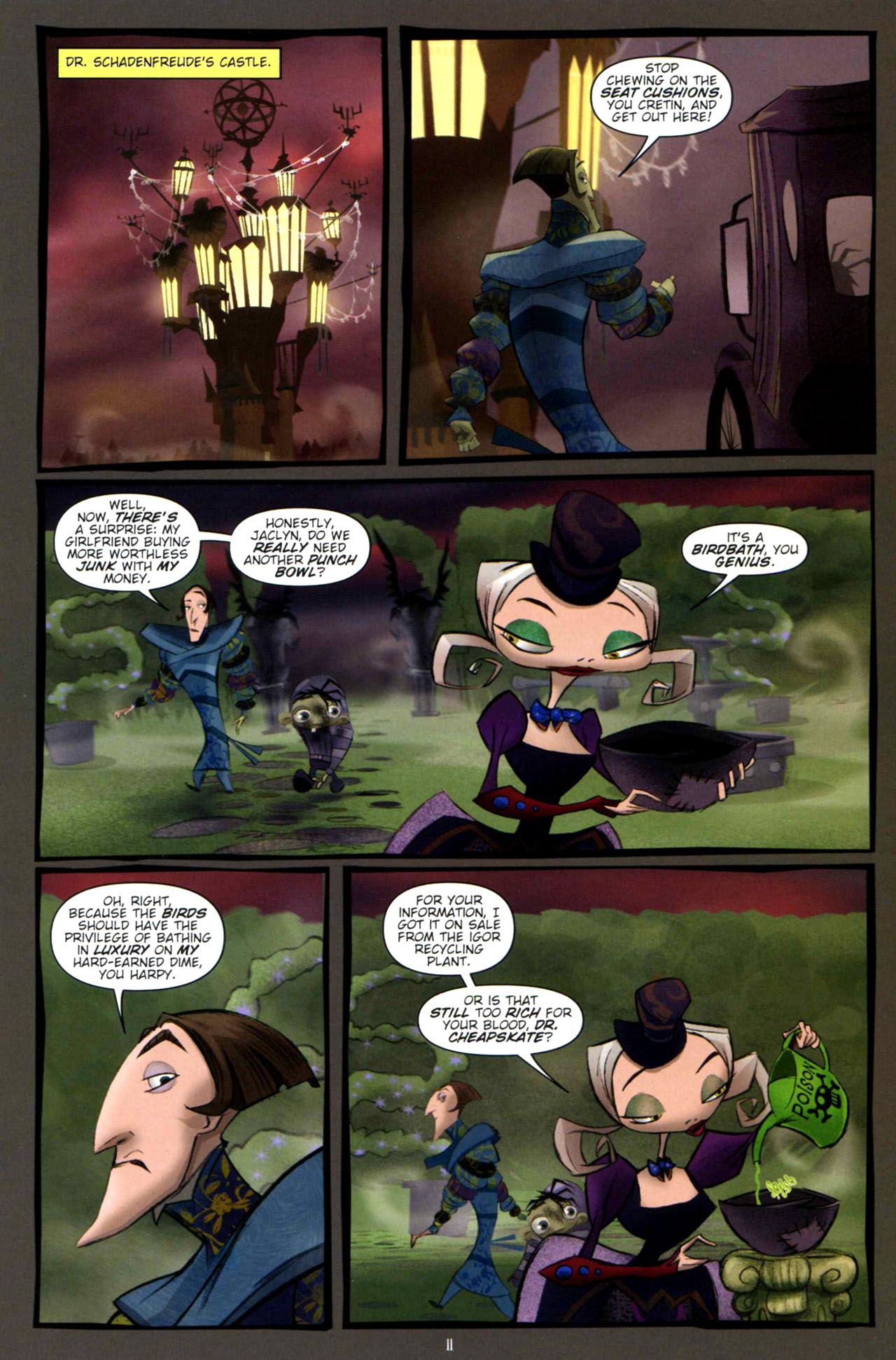 Read online Igor Movie Prequel comic -  Issue #1 - 13
