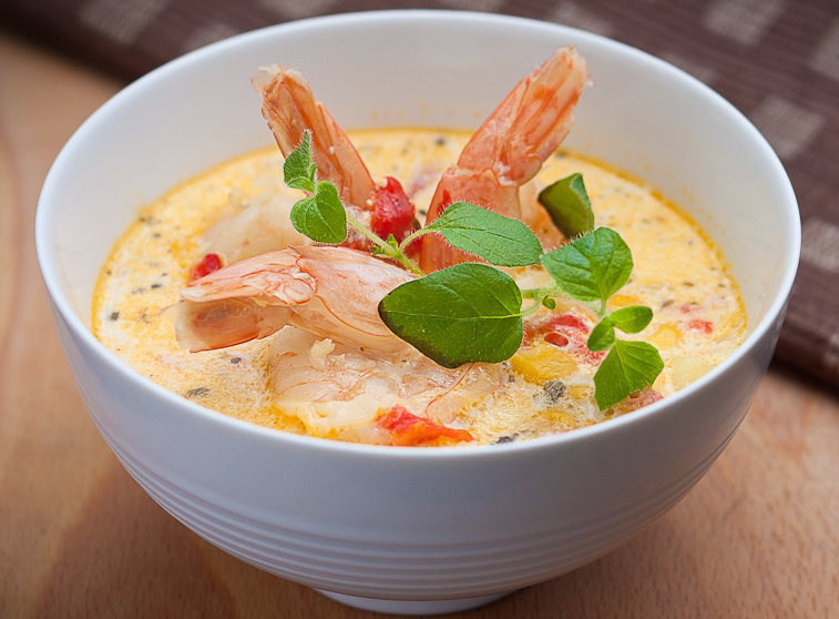 طريقه عمل شوربه السى فود بالكريمة