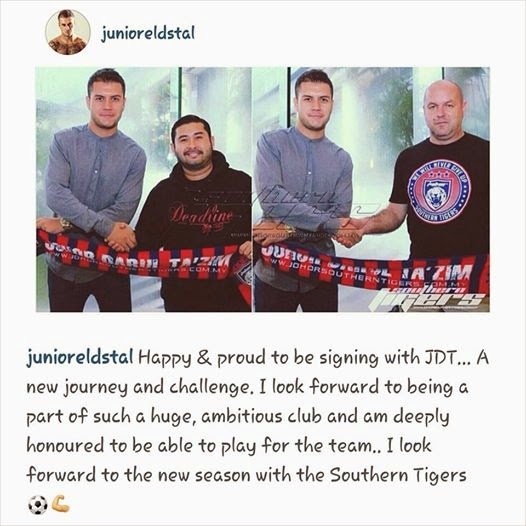 Junior Eldstal Bekas Pemain Sarawak Semalam Diumumkan Secara Rasmi | junior eldstal pilih jdt dan bukan selangor pilihan sukan Junior Eldstal Bekas Pemain Sarawak Semalam Diumumkan Secara Rasmi | junior eldstal pilih jdt dan bukan selangor pilihan sukan