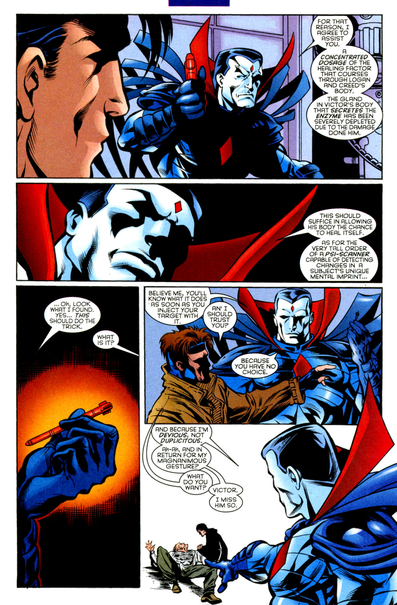 Read online Gambit (1999) comic -  Issue #9 - 22