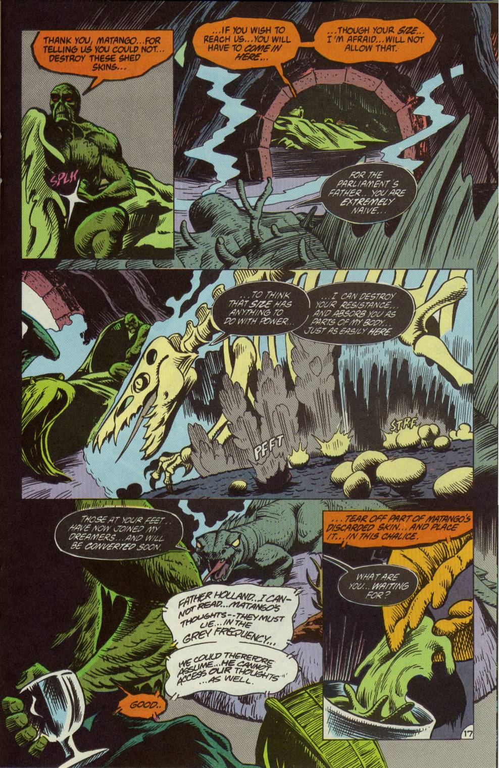 Read online Swamp Thing (1982) comic -  Issue #109 - 17