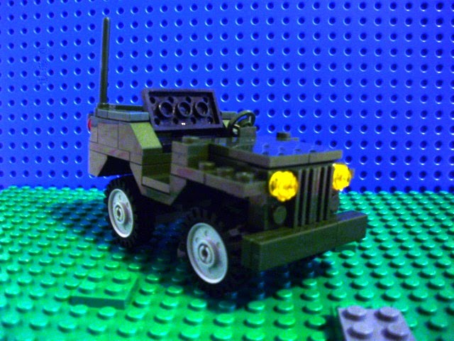 MOC LEGO Jeep militar