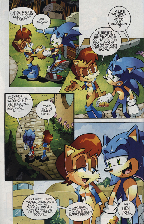 Read online Sonic The Hedgehog comic -  Issue #212 - 22