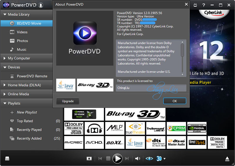 cyberlink powerdvd 18 serial image