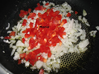 Paquetitos de verduras con champiñones al ajillo