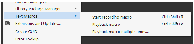 Macros for Visual Studio 2012 and 2013 - Coding Defined