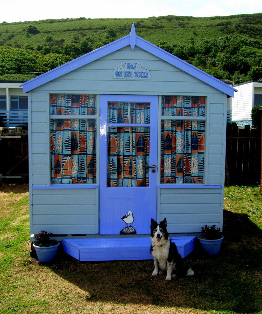 Our Home in Devon Our Beautiful Beach Hut is Now Sold!