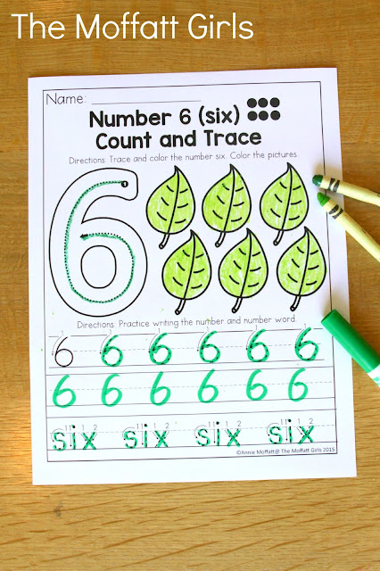 Teach number concepts, colors, shapes, letters, phonics and so much more with the October NO PREP Packet for Preschool!