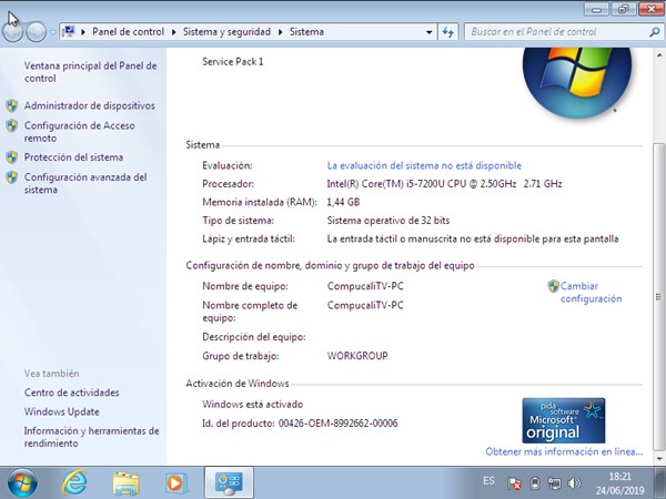 Windows 7 Ultimate SP1 Full Español 32 y 64 Bits