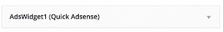 Quick Adsense Plugin Widget Place Adsense on Widget