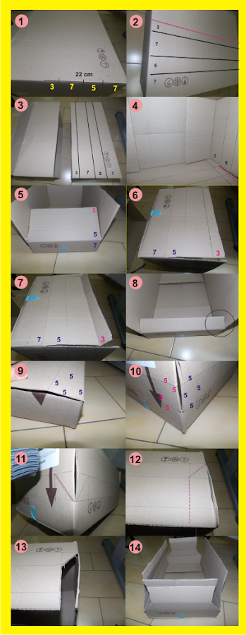Como hacer una jardinera de cartón