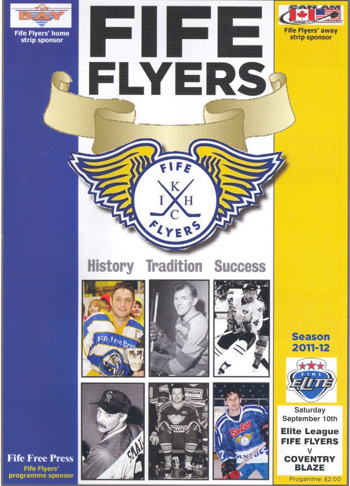 Caledonia Dreaming or Ian38018 Football Travels Fife Flyers Fife Ice