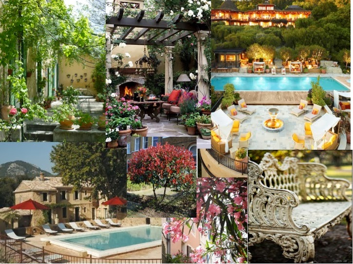 INSPIRACION PAISAJISMO CASA EN LA PROVENZA